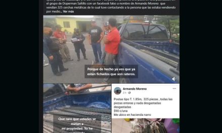 Señalan a hermana e hijo de regidora de General Cepeda por robo