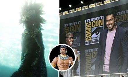 ¡Lo logró! Revelan imágenes de Tenoch Huerta como Namor y da un emotivo discurso en la Comic-Con (video)