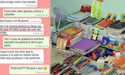 ¿Eso existe? Mujer pide a una amiga ser ‘madrina de útiles escolares’ de su hija