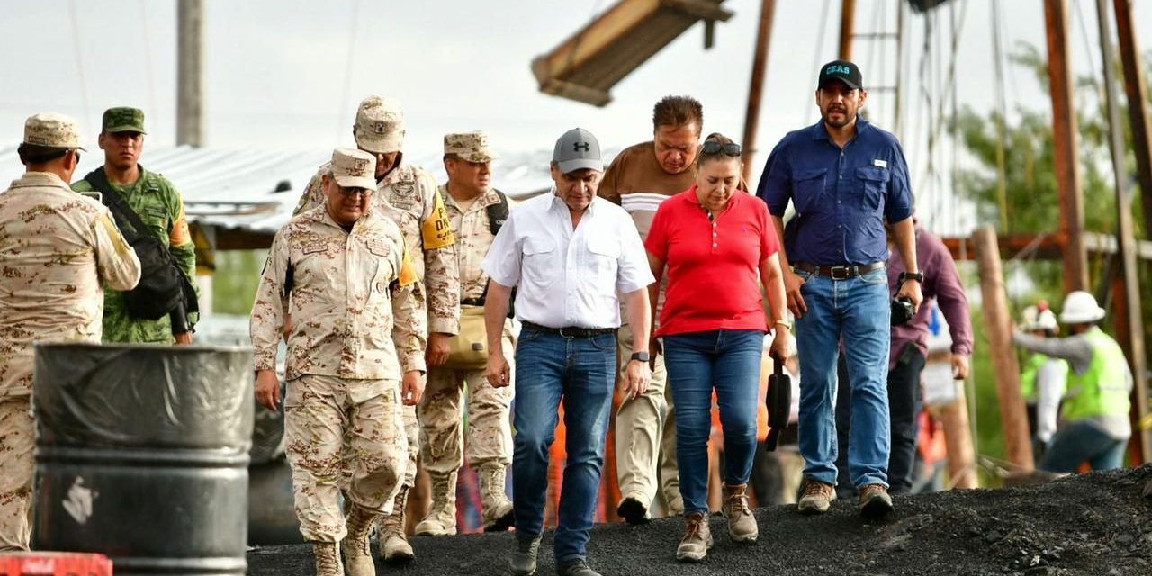 En Coahuila, rescate de mineros se hace con medidas de seguridad