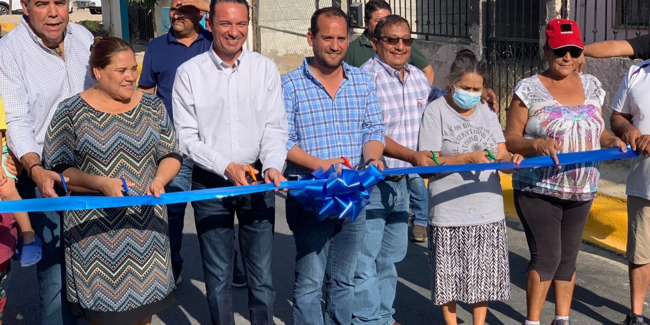 Inaugura bulevar alcalde de Acuña