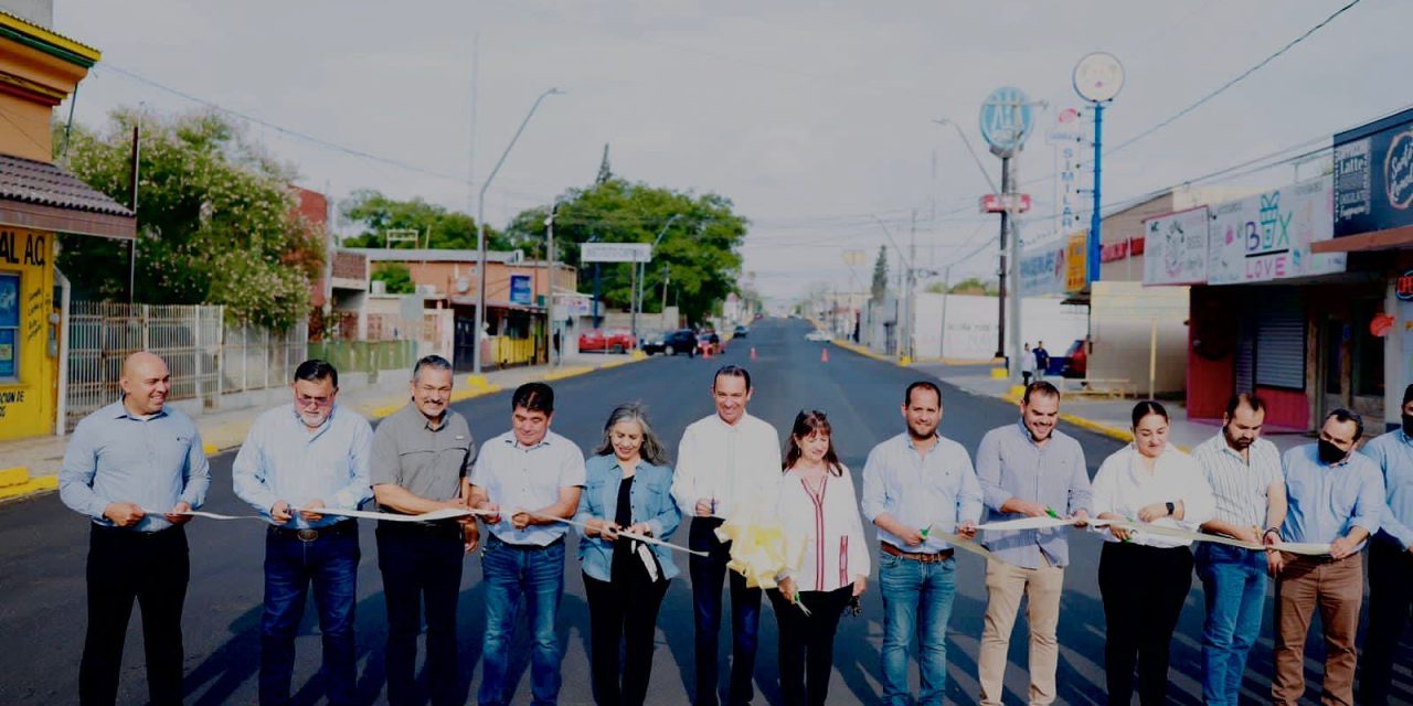 Concluyen pavimentación de la colonia 5 de Mayo en Acuña