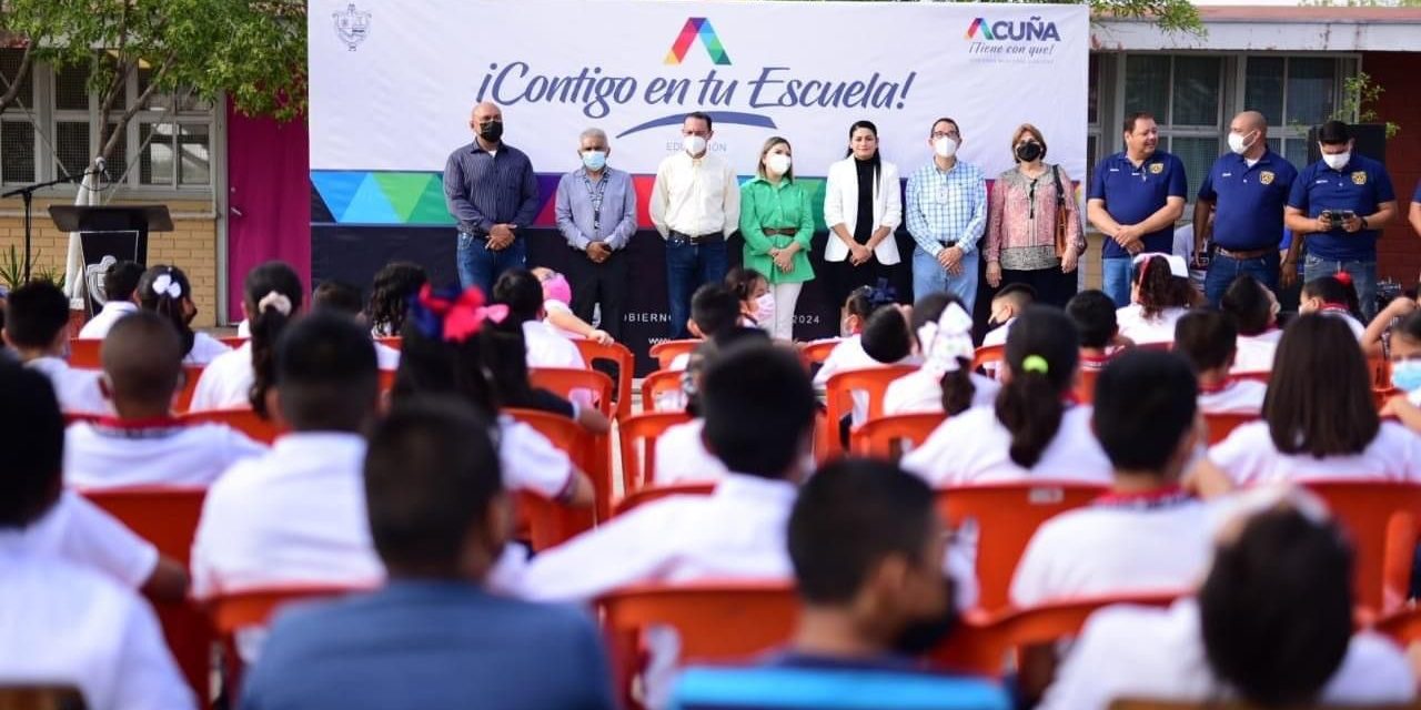 Acuña hace fuerte inversión en infraestructura en Educación