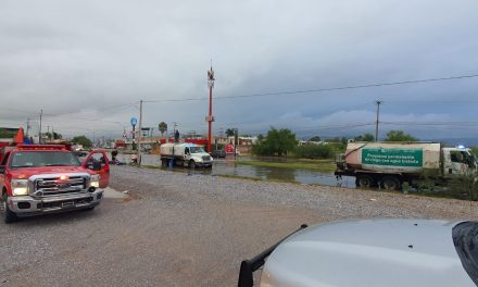 Baja intensidad de lluvias en Torreón