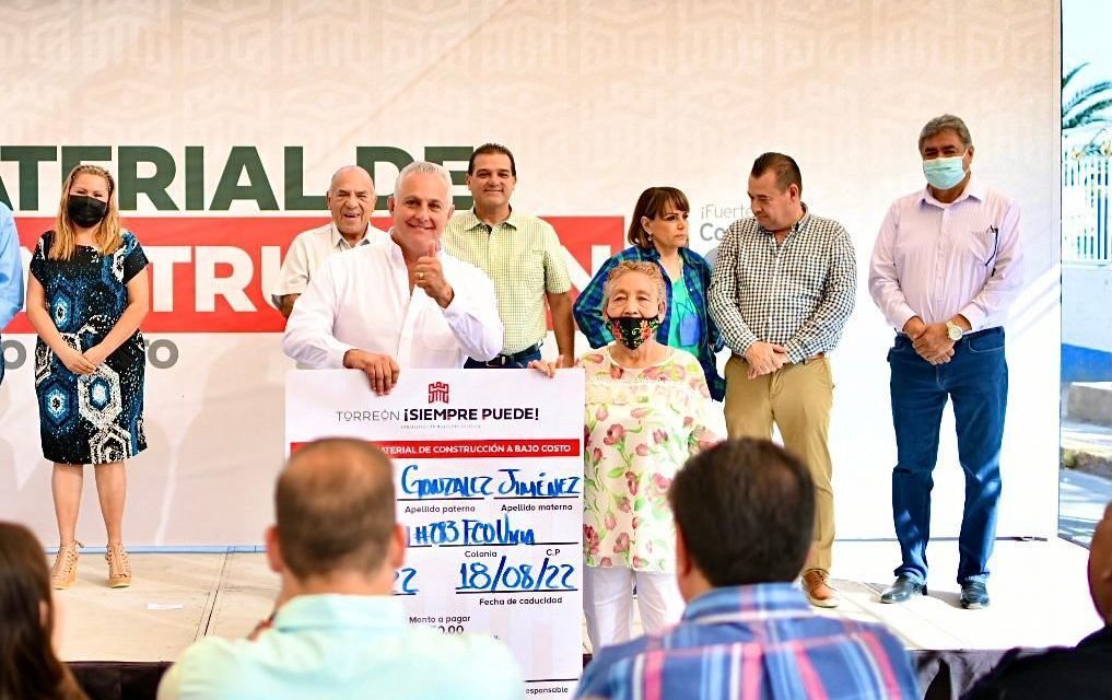 Mejoran condiciones de las viviendas en Torreón