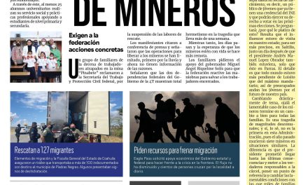 Portada Región Fronteriza [14 de agosto de 2022] Alcalde cumple a ciudadanos en Acuña; ofrecen tutorías; y más…