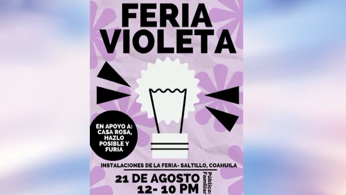 Se deslinda Colectivo ‘Furia’ de Feria Violeta en Saltillo