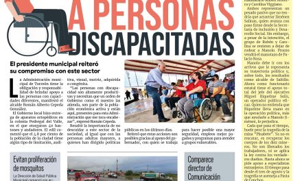 Portada Región Lagunera [18 de agosto de 2022] Gobierno de Torreón protege a personas discapacitadas; Baja intensidad de lluvias en Torreón; y más…