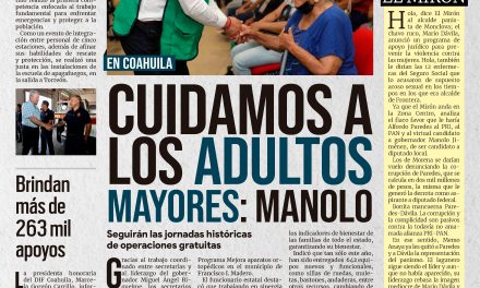 Portada RCG MEDIA [22 de agosto de 2022] Cuidamos a los adultos mayores: Manolo; Brindan más de 263 mil apoyos y más…