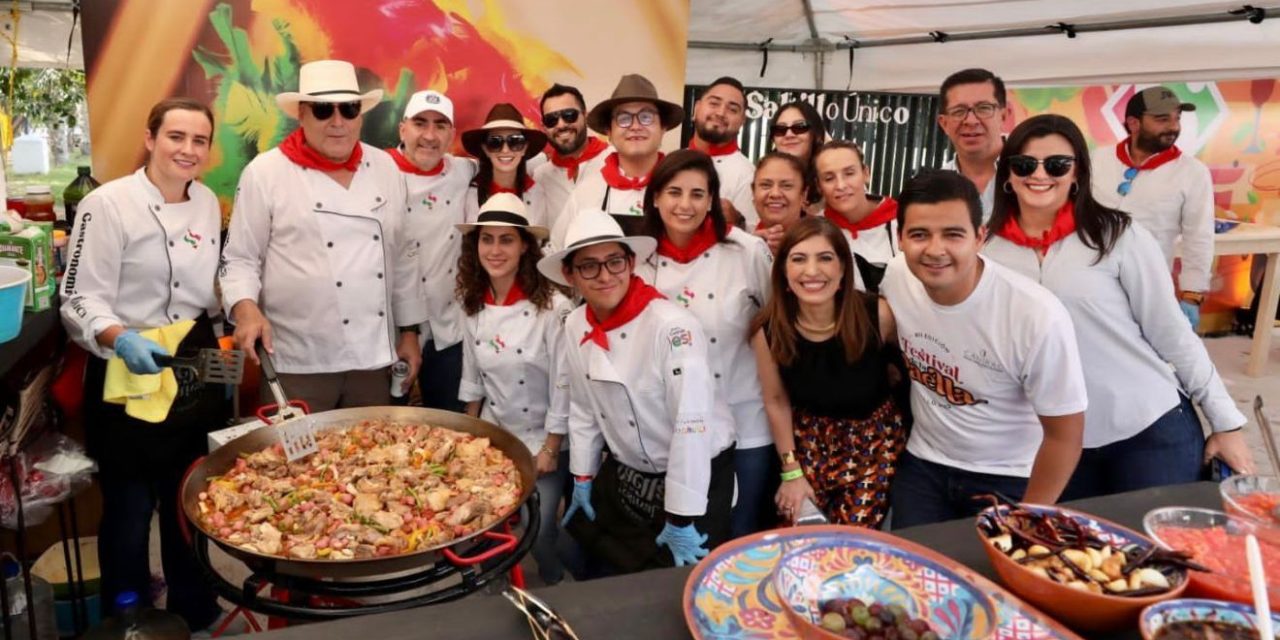 Todo un éxito festival de la paella en Saltillo