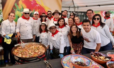 Todo un éxito festival de la paella en Saltillo