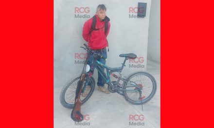 Con rifle en mano, así detuvieron a Juan Ángel intentando robar una casa en Arteaga