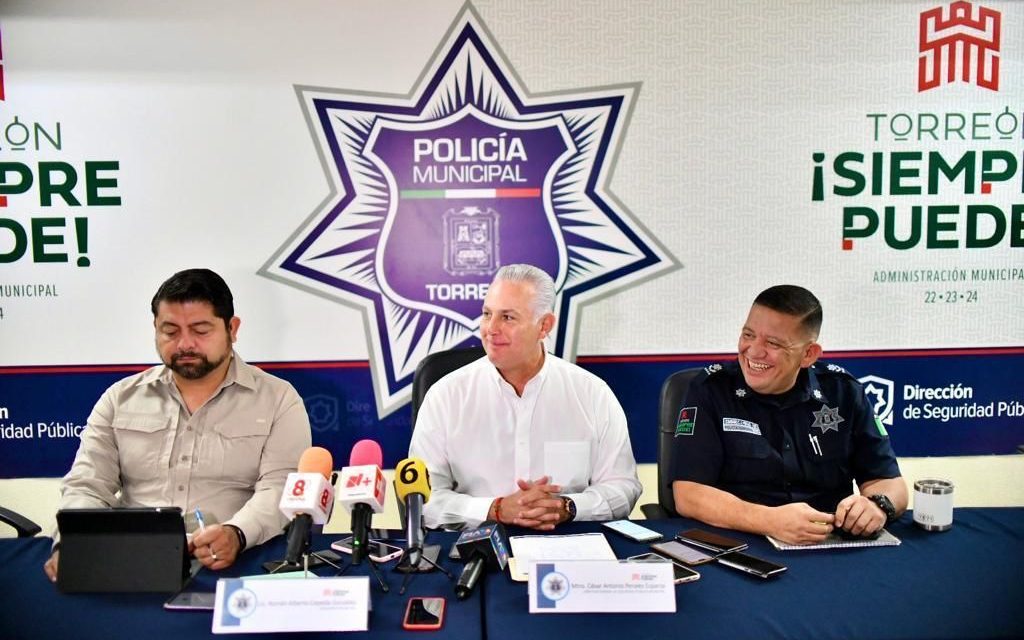 Con inteligencia y equipo se refuerza la tranquilidad en Torreón