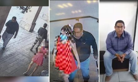 Captan a hombre acusado de grabar debajo de falda de mujer; él asegura inocencia, en Celaya (video)