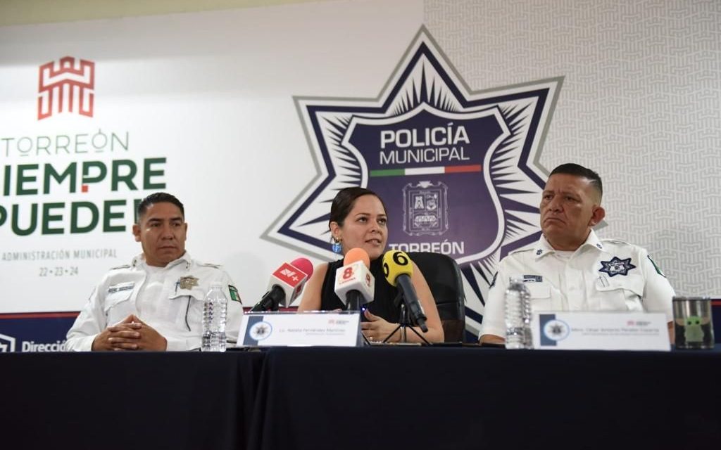 Índices delictivos se mantienen a la baja en Torreón