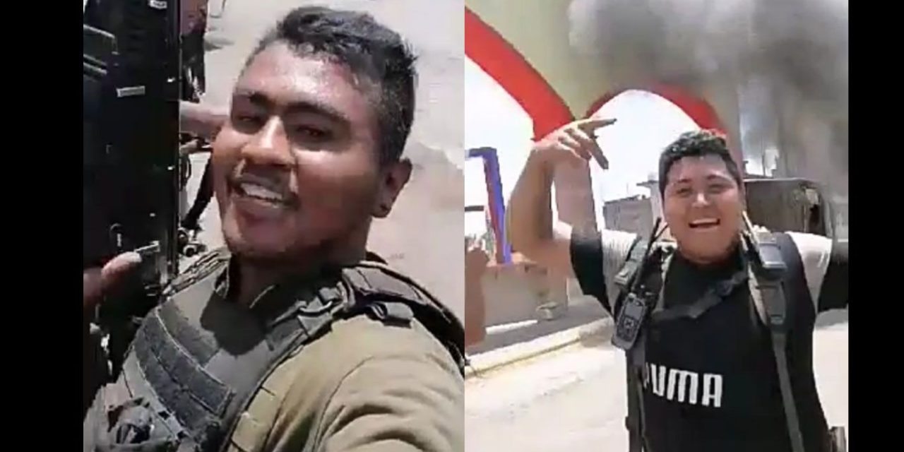 Celebran sicarios tras ejecutar a 8 personas en Michoacán (video)