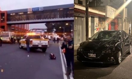 Ebrio conductor arrolla a cuatro policías de la CDMX; uno murió tras el impacto