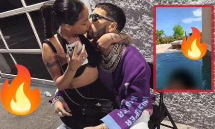 ¡Se prenden en el agua! Anuel AA sorprende al subir imágenes de su esposa Yailin mientras lo complacía (fotos)