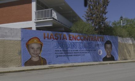 Pintan mural con la imagen de Johan Gael en Saltillo; lleva 7 años desaparecido