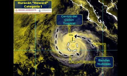 ‘Howard’ ya es huracán categoría 1; se encuentra a 530 km de Baja California Sur