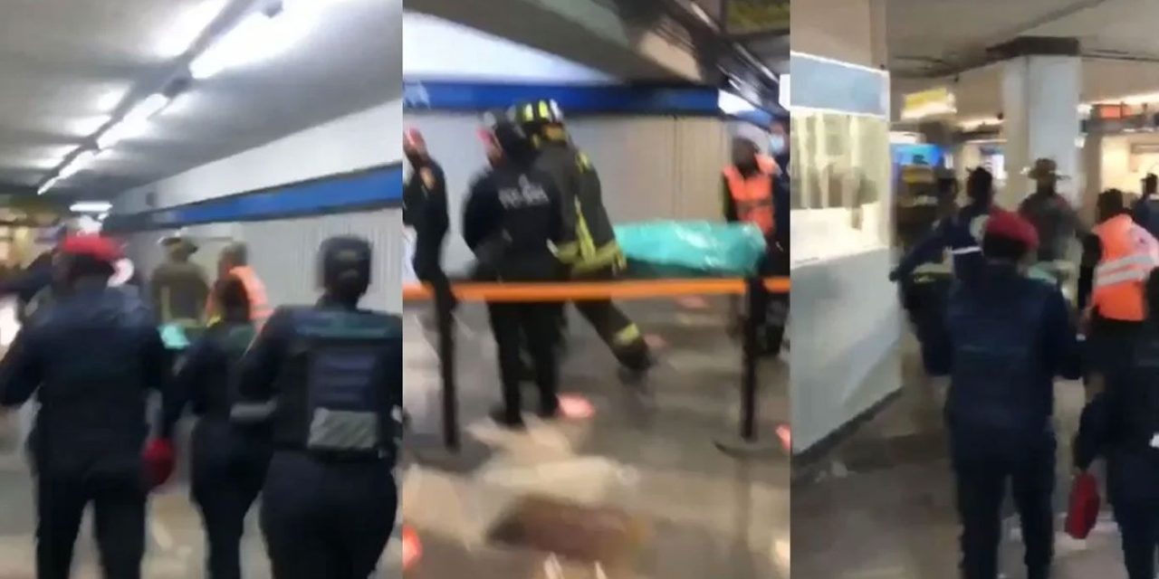 Metro CDMX tritura a jefe de estación mientras trabajaba