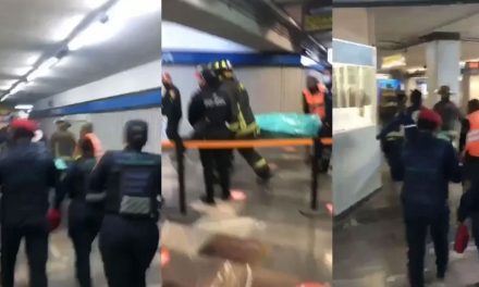 Metro CDMX tritura a jefe de estación mientras trabajaba