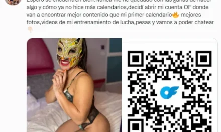 ‘No me gusta quedarme con las ganas’: luchadora Lluvia estrena su OnlyFans