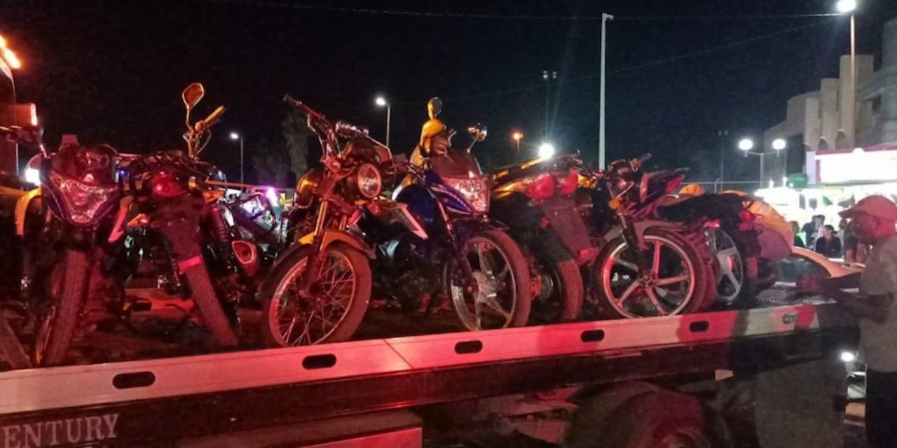 Asegura Tránsito 190 motocicletas por falta de documentos en Saltillo