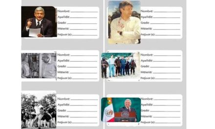 Morena y las etiquetas de AMLO para colocar en tus cuadernos en el regreso a clases