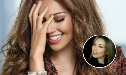 ‘No se te pegue lo de María la del Barrio, hijo’: Thalía se ríe de reportero