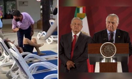 ‘Háblale a (Miguel) Torruco, secretario de Turismo’: presume mujer ser familiar de funcionario; ‘no la conozco’, responde él