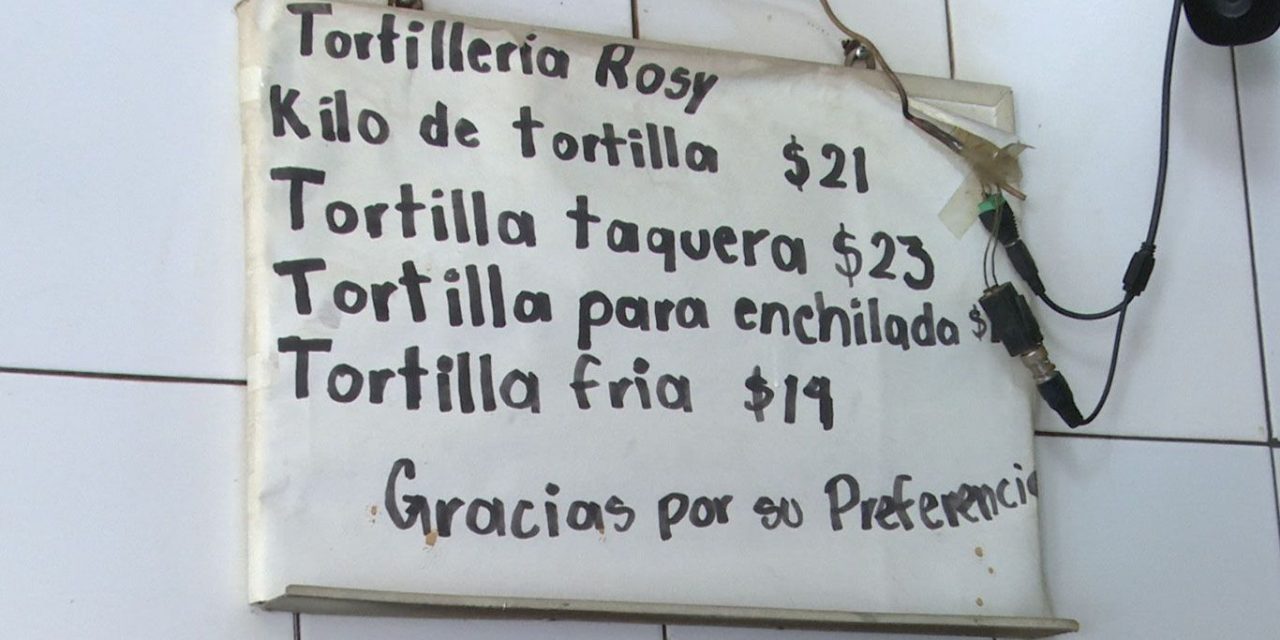 Tras aumento, bajaría venta de tortillas en un 40 por ciento en Saltillo