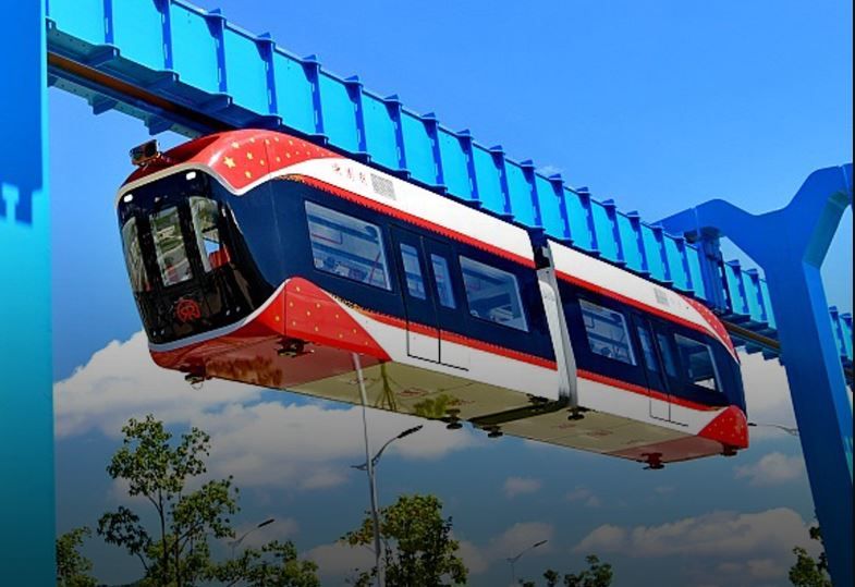 ¿Una nueva era de transporte? Tiene éxito en China el primer tren de riel de levitación magnética
