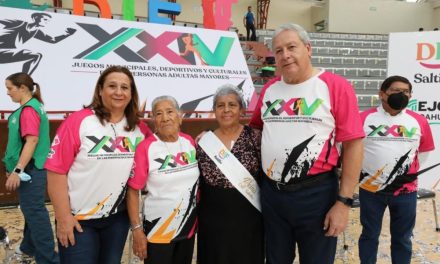 Inaugura Chema Fraustro Juegos Municipales en Saltillo