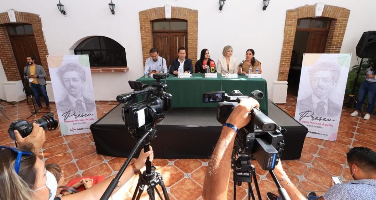 Saltillo abre convocatoria para Presea Manuel Acuña 2022