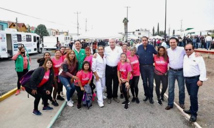 Se suma Saltillo a la Caravana de la Salud con Macrobrigada