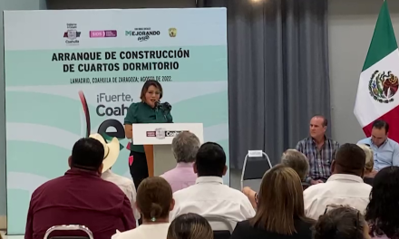 Arrancan construcción de cuartos-dormitorio en municipio Lamadrid, Coahuila