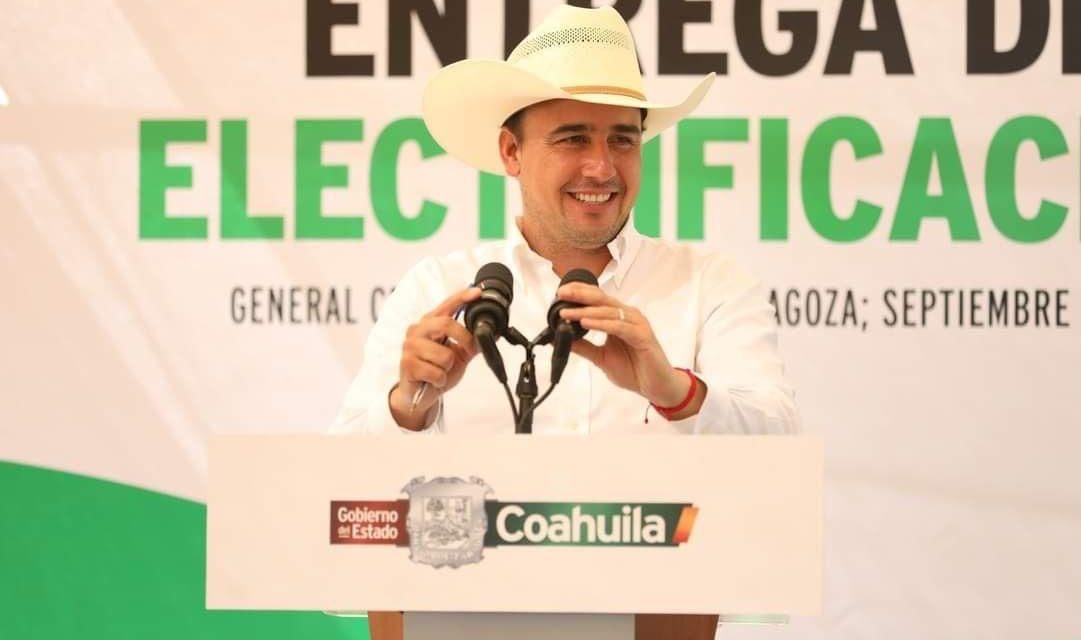 Manolo Jiménez obras y programas sociales a General Cepeda