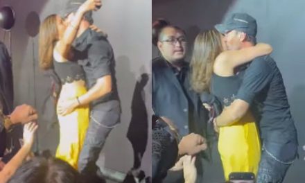 Critican a Enrique Iglesias por apasionado beso con una fan (video)