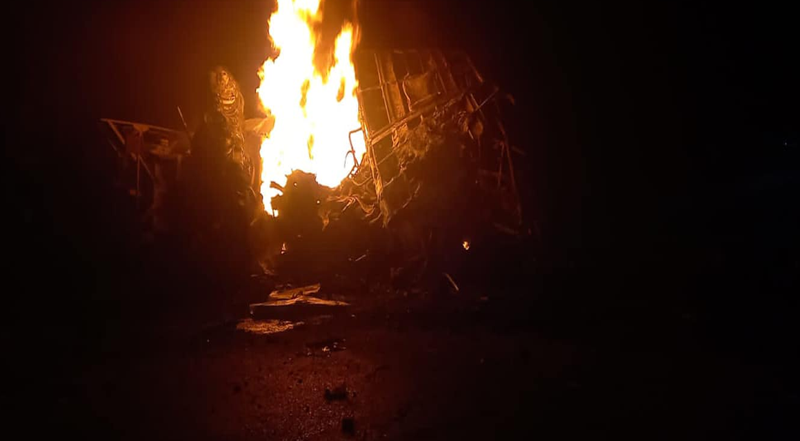 Choque de autobús deja 20 muertos en Tamaulipas