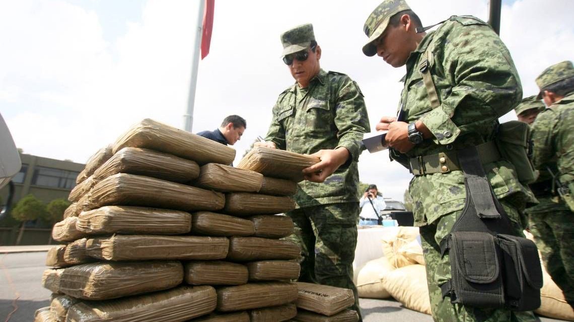 Decomisan marihuana en Nueva Rosita