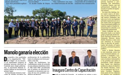 Portada Región Fronteriza [27 de septiembre de 2022] Remodelarán plaza pública en Acuña; Fortalece Acuña lazos comerciales con Del Río