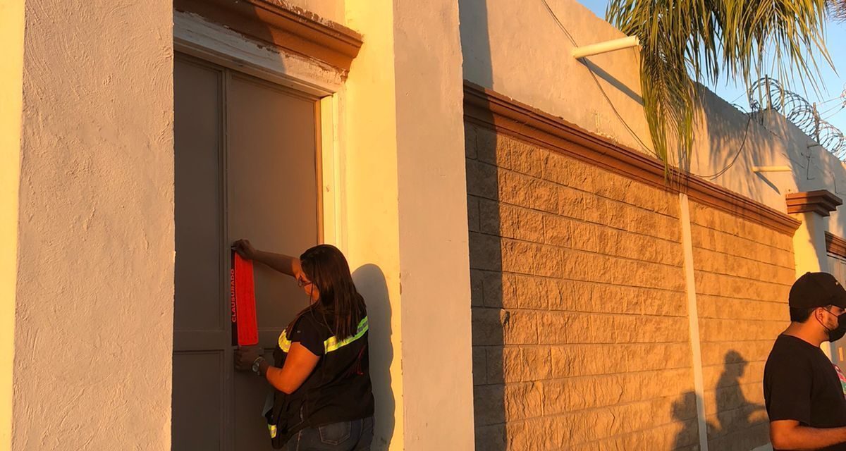Cero tolerancia: Clausuran quinta en Torreón