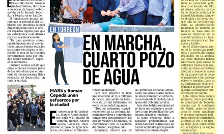 Portada Región Lagunera [13 de septiembre de 2022] En marcha cuarto pozo de agua; Preparados operativos viales por fiestas en Torreón; y más…