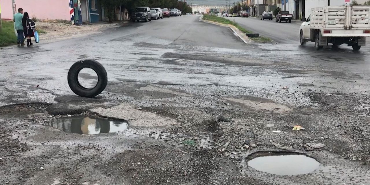 Saltillo: Lluvias dañan el pavimento, Ciudad Mirasierra de las colonias más afectadas