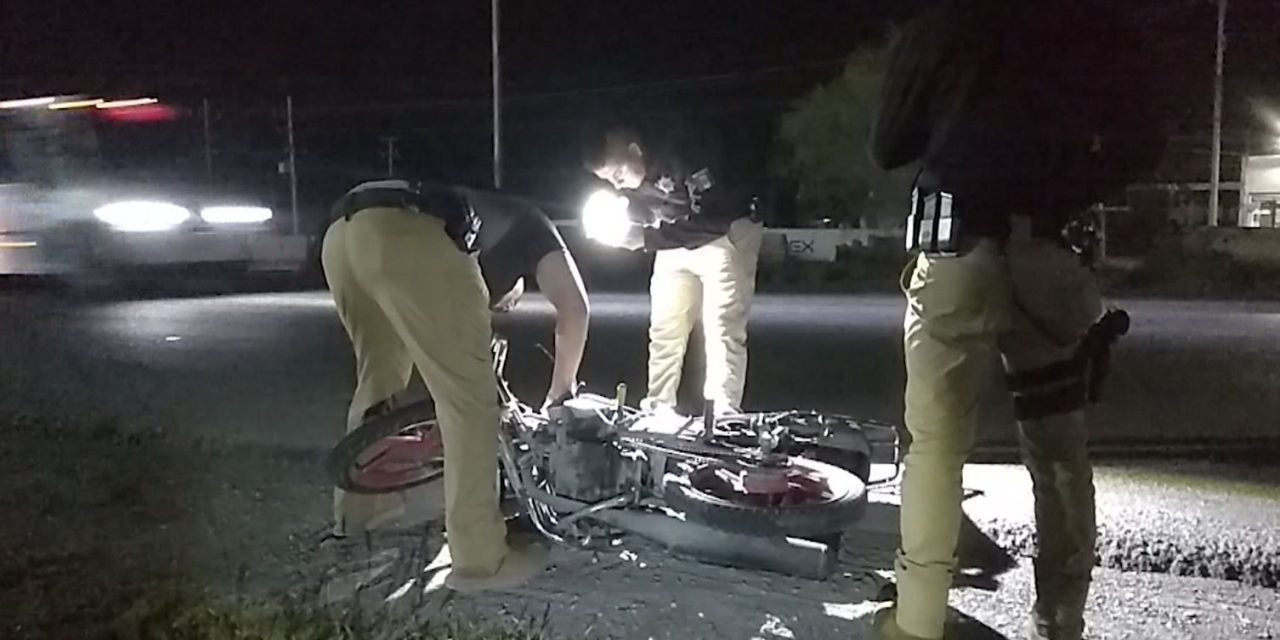 Cristian de 17 años se dirigía hacía su casa cuando fue embestido por un automovilista que se dio a la fuga en Arteaga
