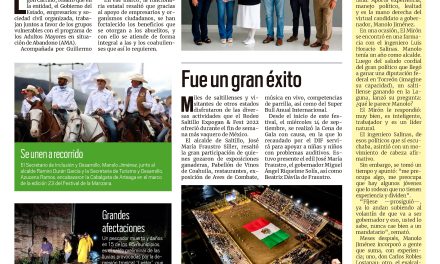 Portada RCG MEDIA [19 de septiembre de 2022]Sociedad y estado trabajan juntos; Fue un gran éxito y más…