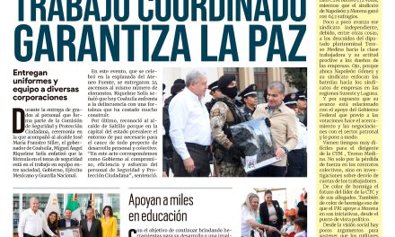 Portada RCG MEDIA [22 de septiembre de 2022] Trabajo coordinado garantiza la paz; Chema otorga reconocimiento y más…