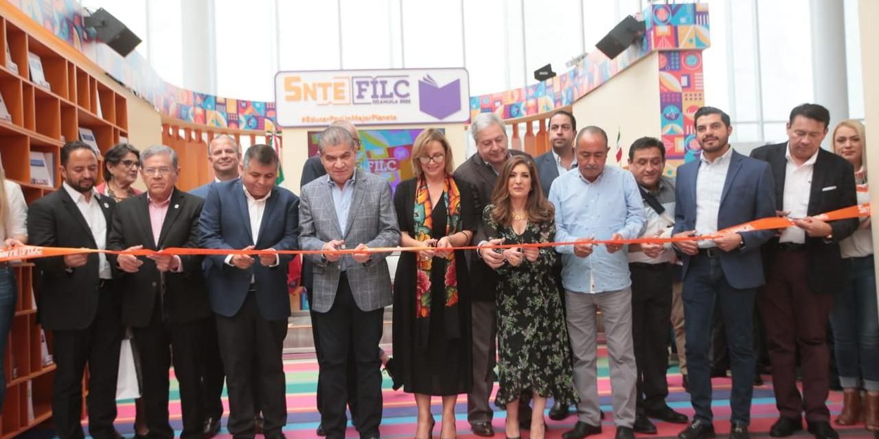 Coahuila es epicentro de las letras; inauguran la Feria Internacional del Libro Coahuila 2022