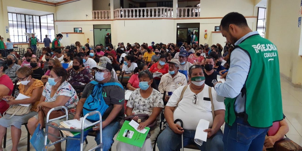 Atienden a 350 personas en jornada del Registro Civil de Acuña